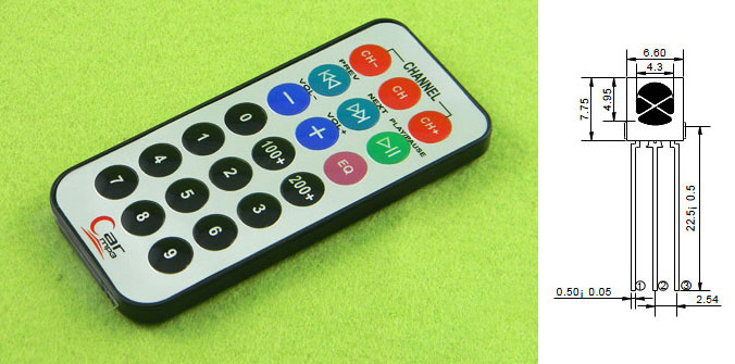 ir remote car