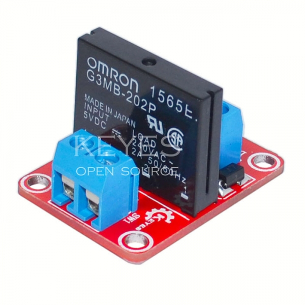 5PCS Relay Module G3MB-202P G3MB 202P DC-AC PCB SSR in 5V DC Out 240V AC 2A Solid State Relay Module