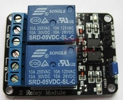 Opto-Isolated 2 Channel Relay Board